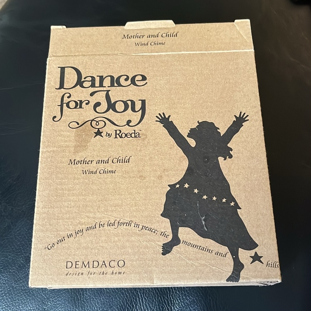 Dance for Joy mother and Child wind Chime by Roeda